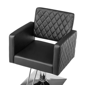 OmySalon Hydraulic Barber Chair Heavy Duty 360-Degree Swivel Wide Seat Hair Styling Chair