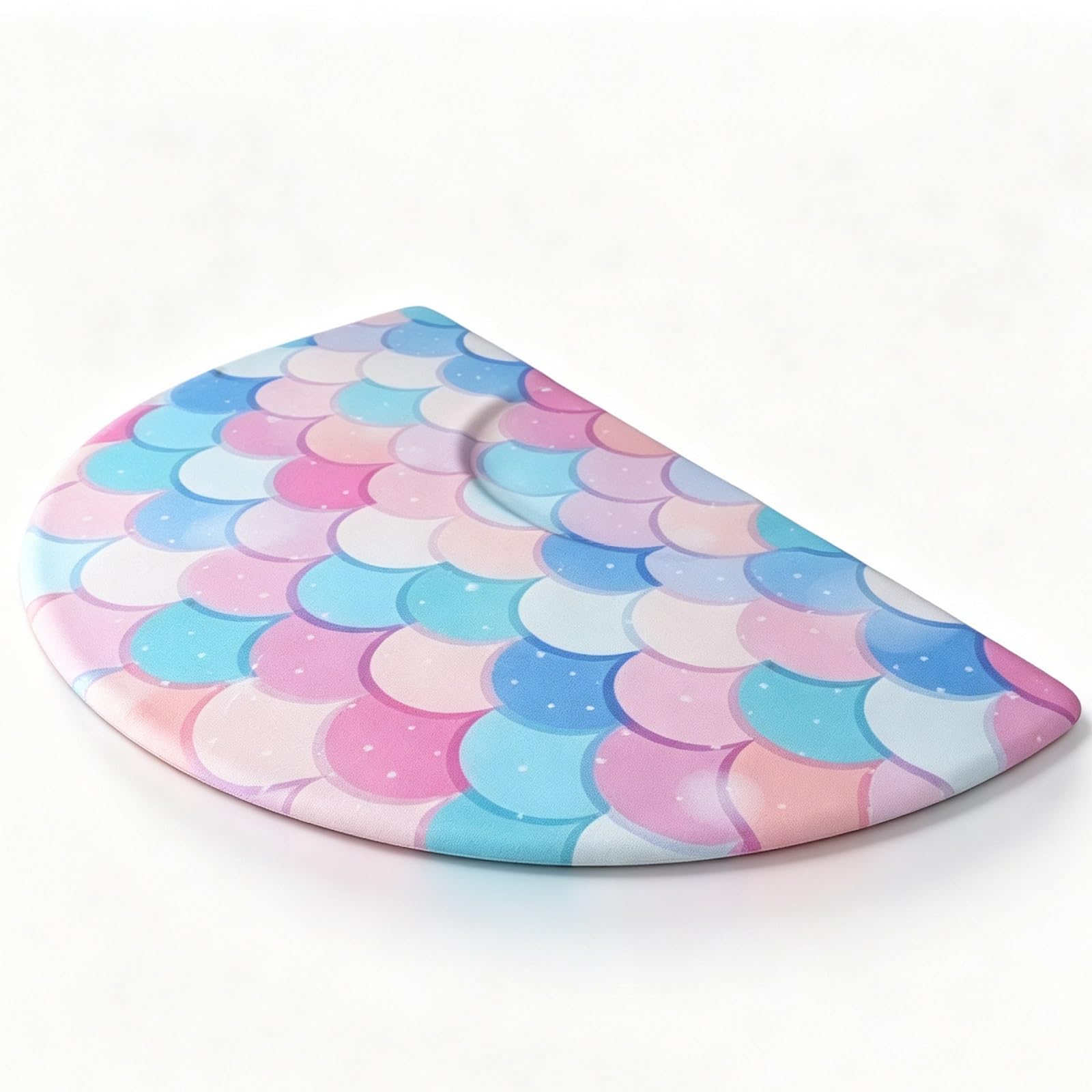 OmySalon 3' x 5' Kids Salon Anti-Fatigue Mat for Round Base Styling Chairs 5/8" Thick