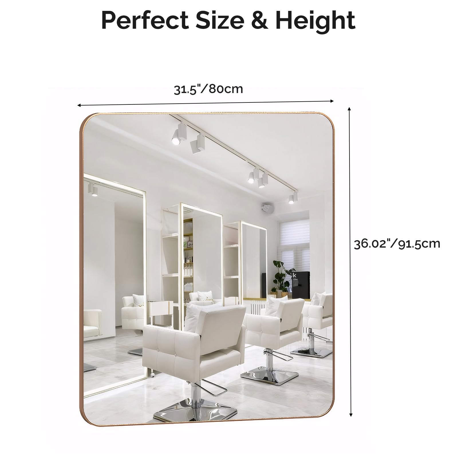 OmySalon WMSCTD Modern Retro Wall Mount Salon Styling Station with 2 Drawers 3 Heat-Resistant Tool Holders