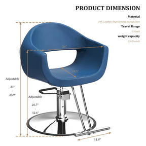 OmySalon SC3202 Heavy Duty 360°Swivel Hydraulic Styling Chair