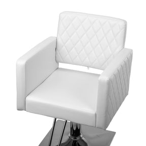 OmySalon Hydraulic Barber Chair Heavy Duty 360-Degree Swivel Wide Seat Hair Styling Chair