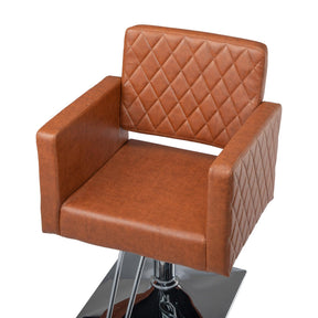 OmySalon Hydraulic Barber Chair Heavy Duty 360-Degree Swivel Wide Seat Hair Styling Chair