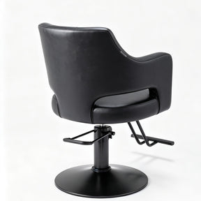 OmySalon SC2501 Sleek Heavy Duty Hydraulic 360-Degree Swivel Hair Stylist Salon Chair