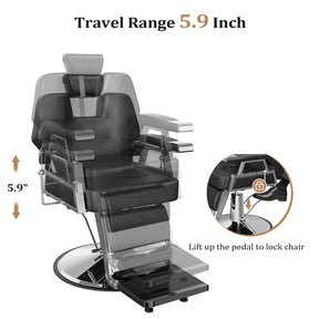 OmySalon Modern Classic Barber Chair Parts