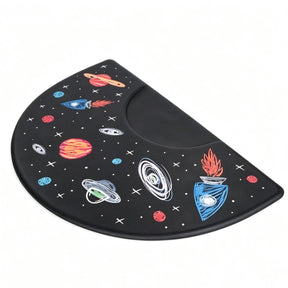 OmySalon 3' x 5' Kids Salon Anti-Fatigue Mat for Round Base Styling Chairs 5/8" Thick