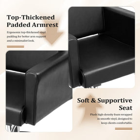 OmySalon SC2003 Heavy Duty 360° Swivel Hydraulic Salon Chair