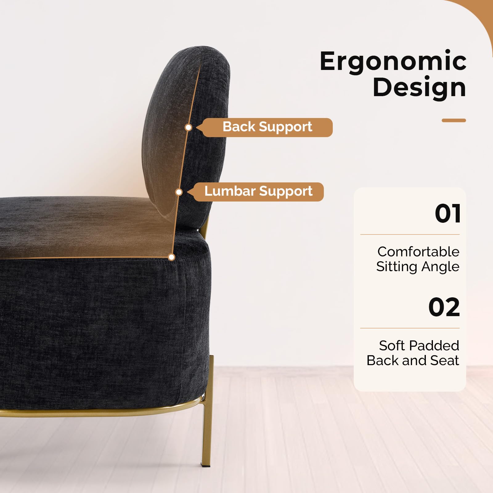 OmySalon WRB1801 55.1in Faux Leather Upholstered Waiting Room Reception Bench Chair with Backrest