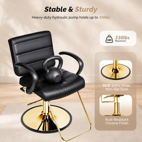 OmySalon SC3701 All Purpose Reclining Hydraulic Salon Styling Chair