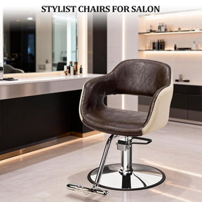 OmySalon SC3011 Heavy Duty 360° Swivel Hydraulic Styling Chair