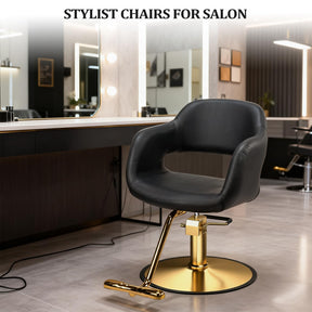 OmySalon SC3011 Heavy Duty 360° Swivel Hydraulic Styling Chair