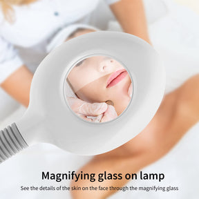 OmySalon 2 in 1 Facial Steamer with 3X Magnifying Lamp