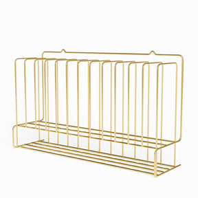 OmySalon HCRM Professional Wall Mounted Metal Salon Hair Color Dye Tube Organizer Storage Rack