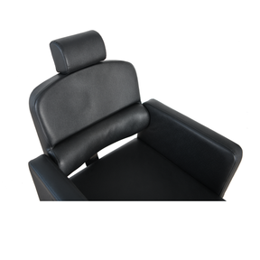 OmySalon SC1801 All Purpose Heavy Duty Reclining Minimalist Hair Salon Chair w/Headrest