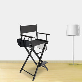Omysalon 31in Director Chair Folding Artist Makeup Chair