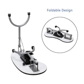 OmySalon FMT Portable Foldable Nail Manicure Table w/Electric Dust Collector & Wrist Rest