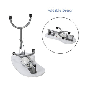 OmySalon FMT Portable Foldable Nail Manicure Table w/Electric Dust Collector & Wrist Rest