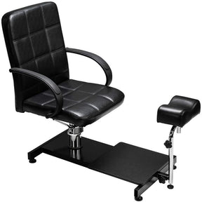 OmySalon PC-B Foot Massage Pedicure Unit with Height Adjustable Hydraulic Chair & Retractable Foot Rest