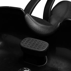 OmySalon BU1101 Salon Shampoo Backwash Chair Unit with Deep ABS Plastic Shampoo Bowl