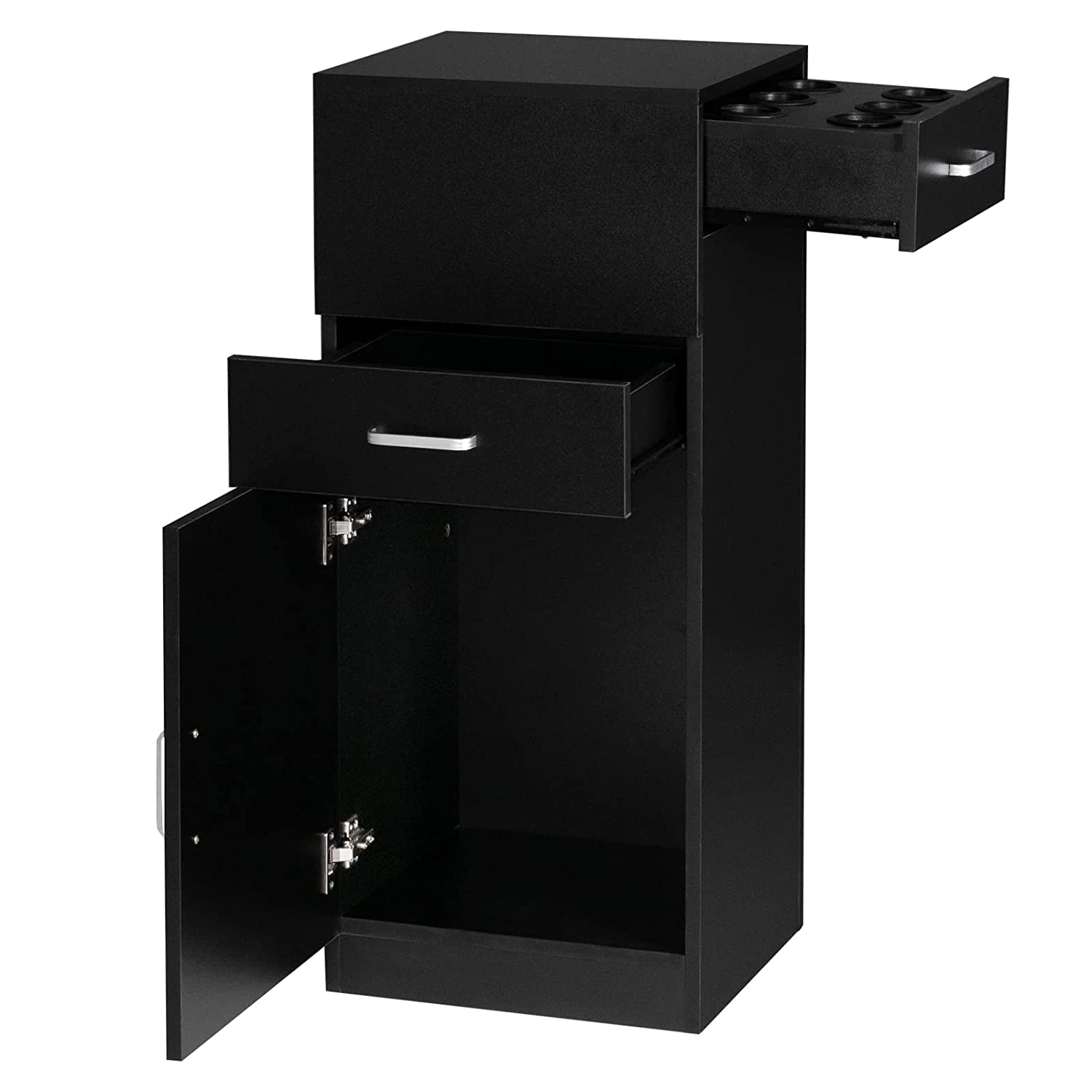 OmySalon Salon Storage Cabinet with Lock for Hair Stylist Beauty