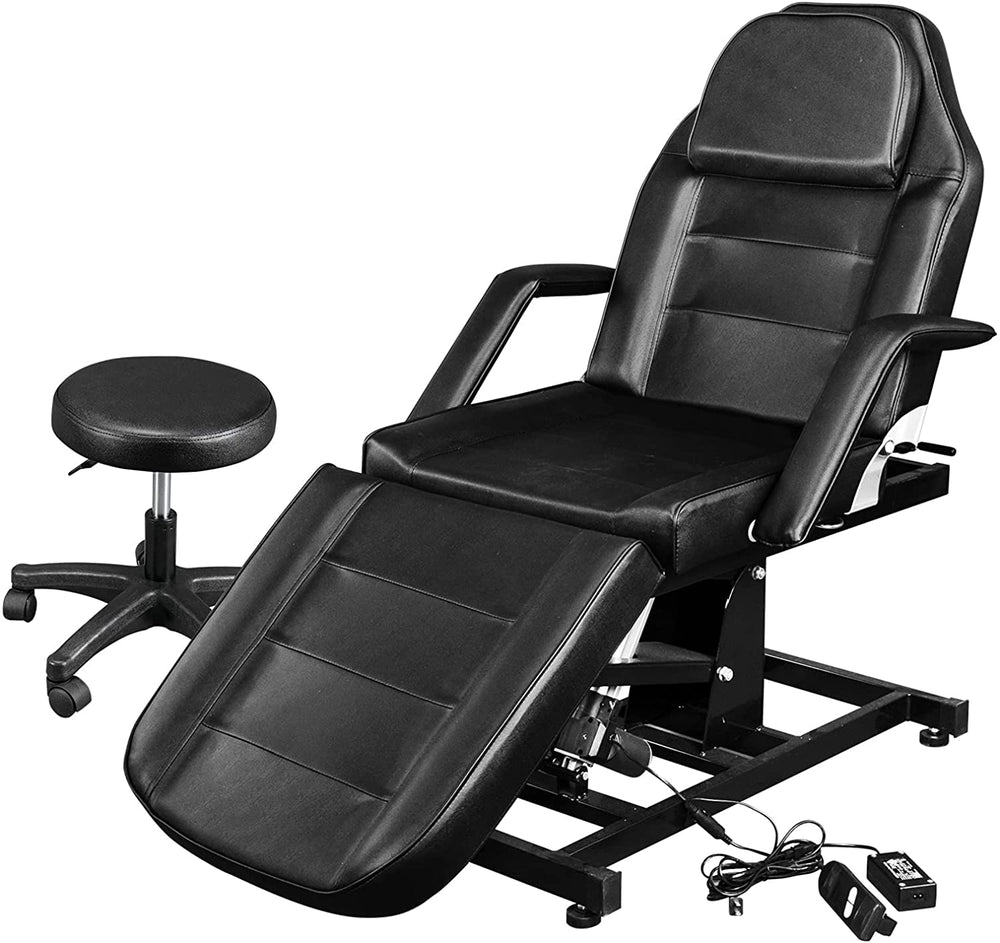 OmySalon Electric Massage Table Salon Spa Facial Bed with Hydraulic
