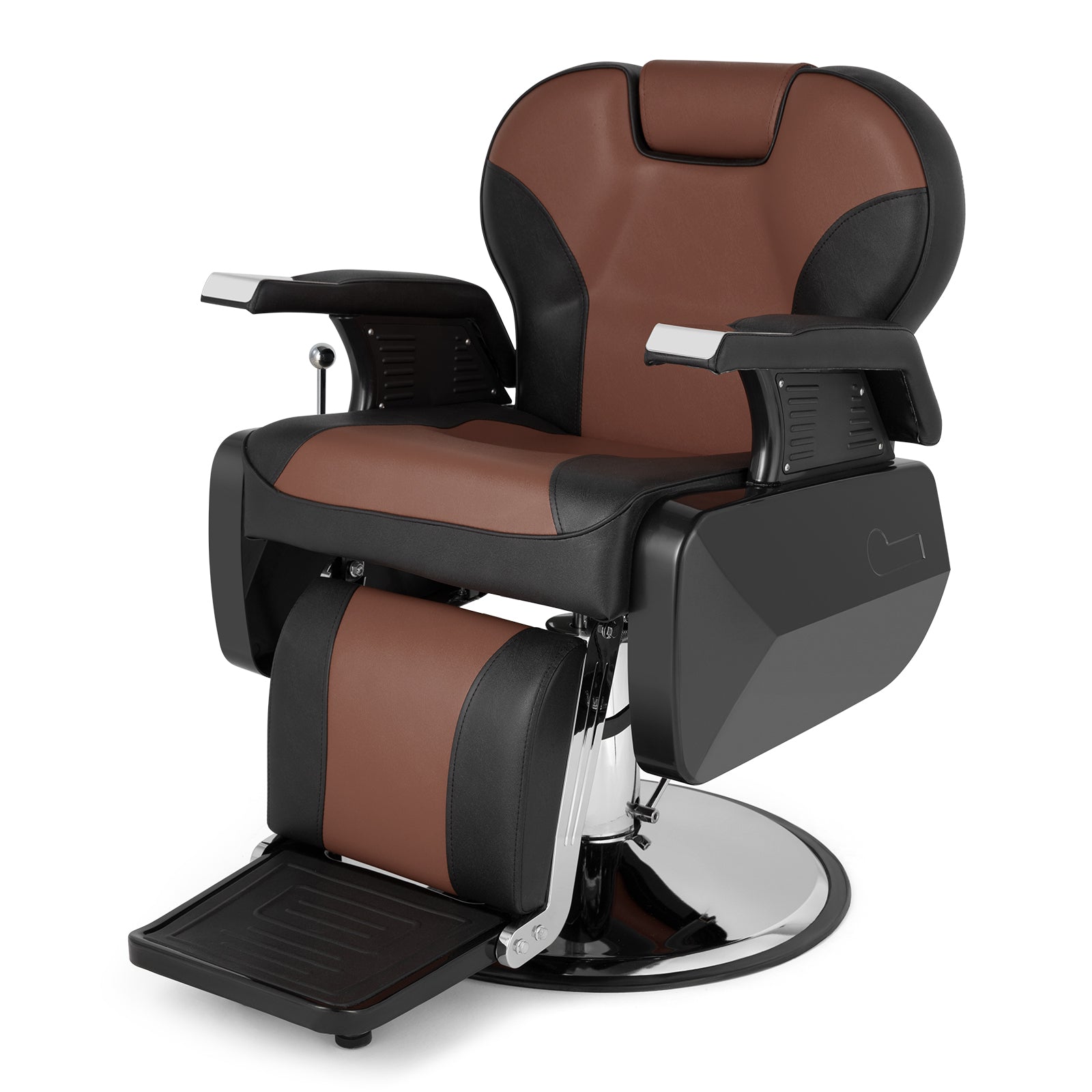 OmySalon BC1202 Classical Style Heavy Duty Hydraulic Reclining Barber Chair