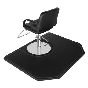 OmySalon 4' x 5' Salon Anti Fatigue Mat Hexagon Barber Mat for Round Base Styling Chair 1/2in 7/8in Thick