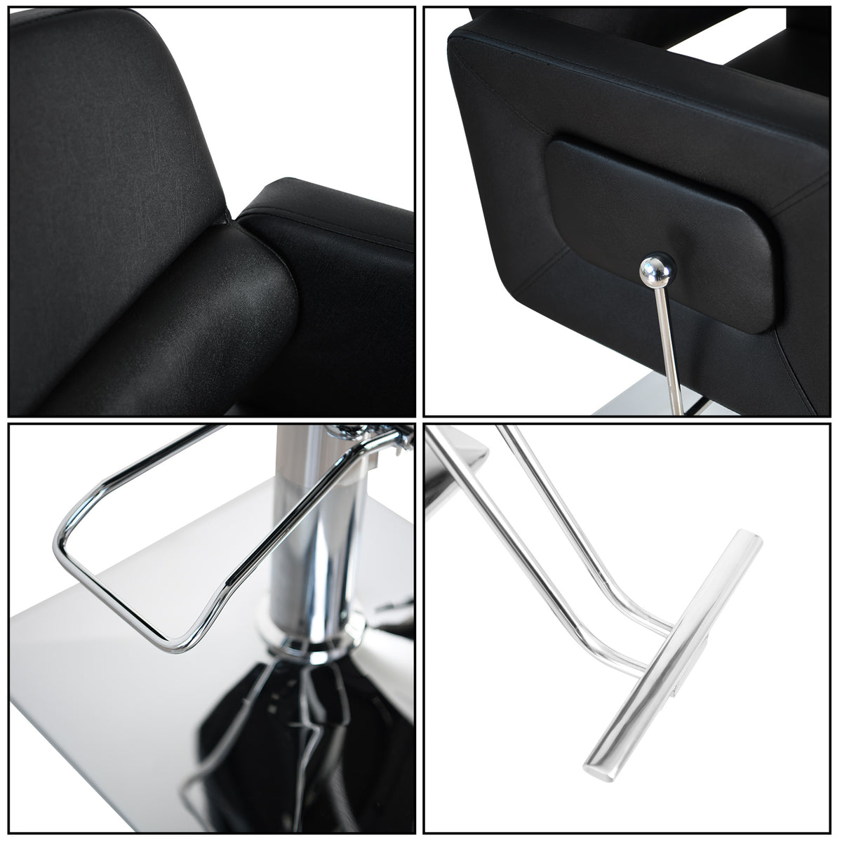 OmySalon All Purpose Chair Reclining for Salon, Hydraulic Barber Chair Heavy Duty for Hair Stylist