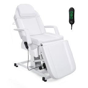 OmySalon 75in Fully Electric Remote Adjustable Facial Massage Bed