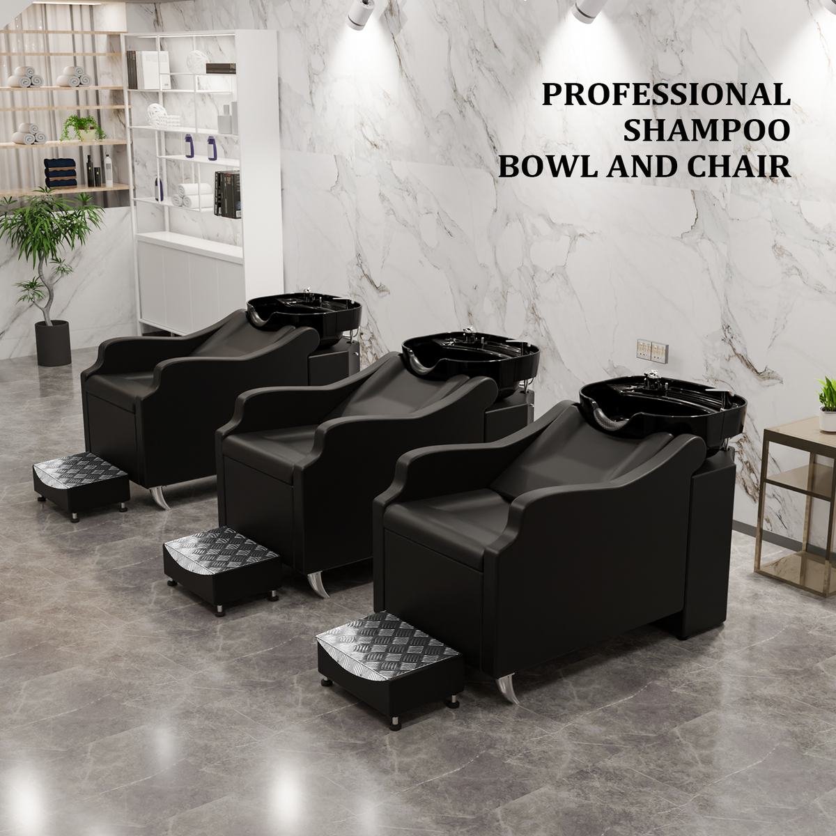 Duality Shampoo Chair - Shampoo Area