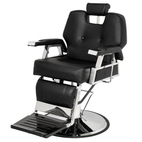 OmySalon BC1501 Professional Heavy Duty Hydraulic Reclining Barber Chair