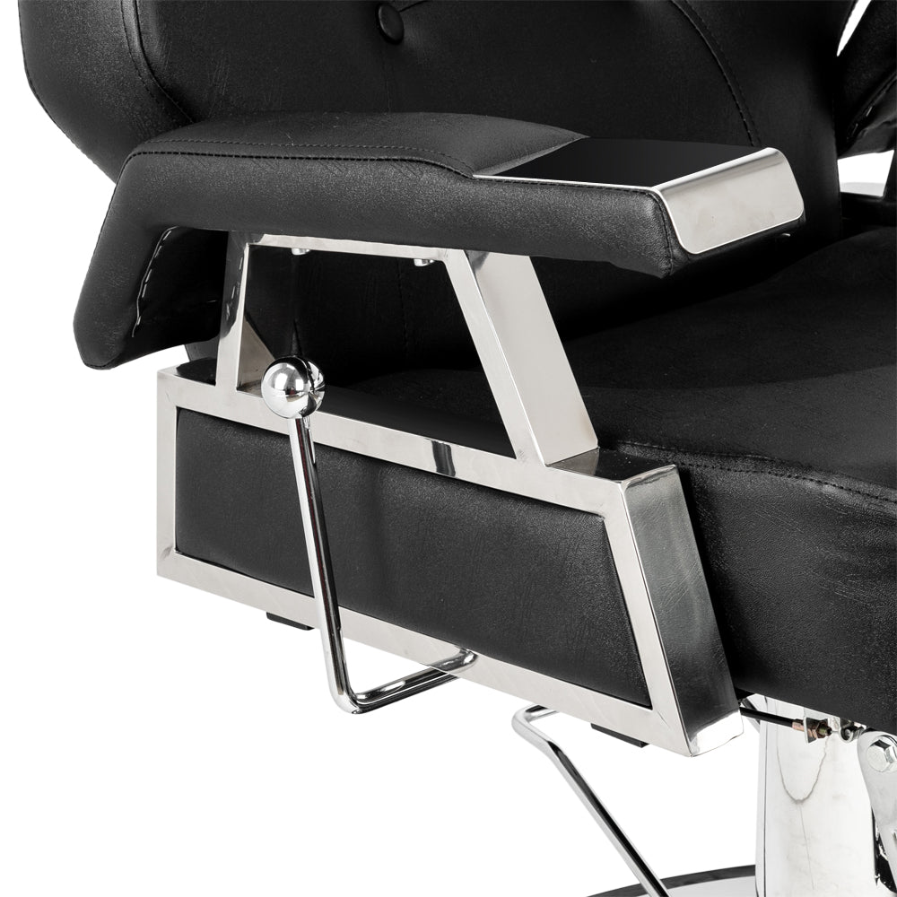 OmySalon BC1501 Professional Heavy Duty Hydraulic Reclining Barber Chair