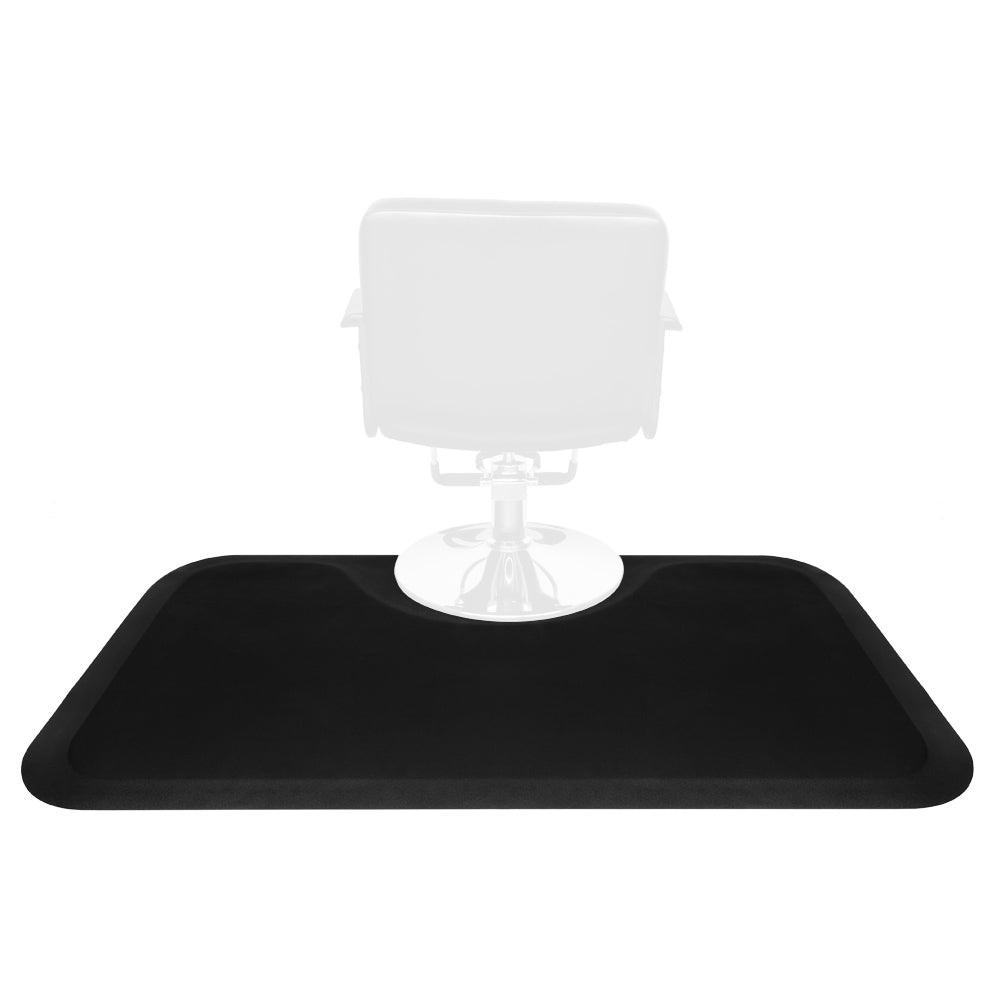 OmySalon 3' x 5' Salon Anti Fatigue Mat Rectangle Barber Mat for Round Base Stying Chair 1/2in Thick